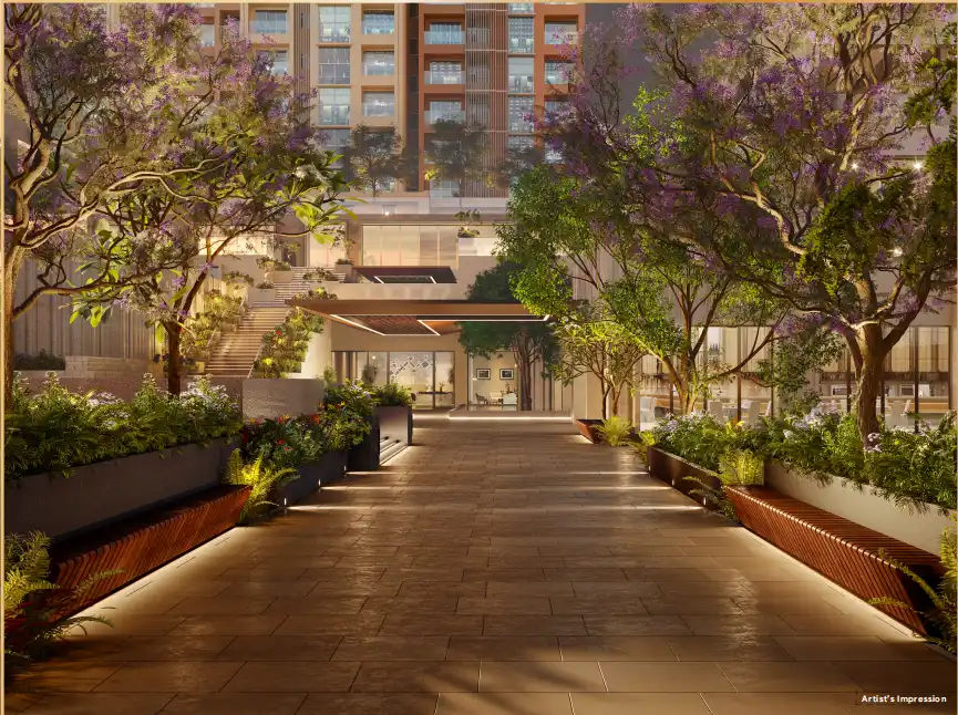 Clubhouse Walkway